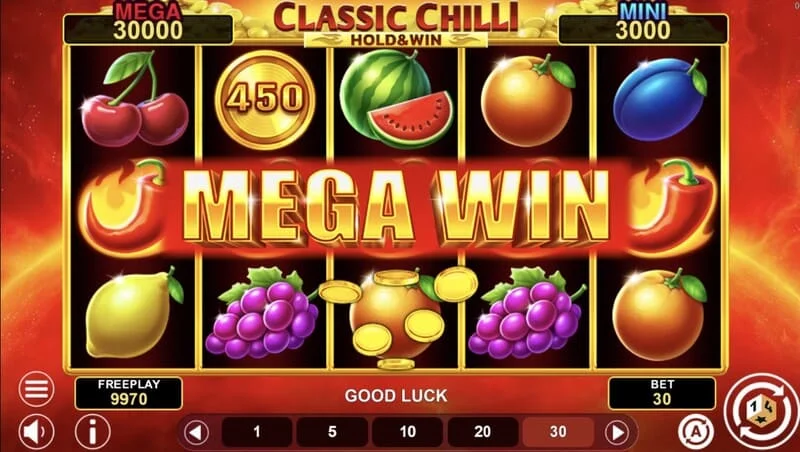 Classic Chilli Hold & Win - voittava yhdistelmä 243 tavalla